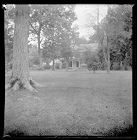 View through the trees of Bayside Plantation house, Pasquotank County, North Carolina